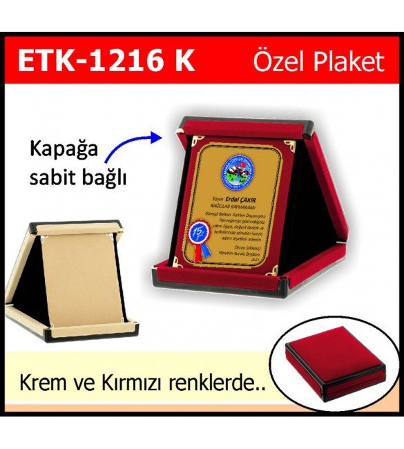 Özel Plaket